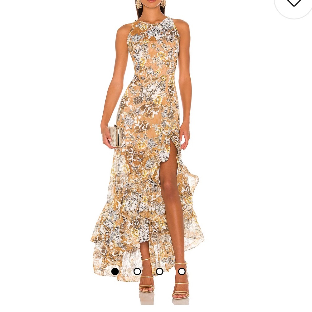 Bronx and Banco Sicilia Ruffle Dress in Multi